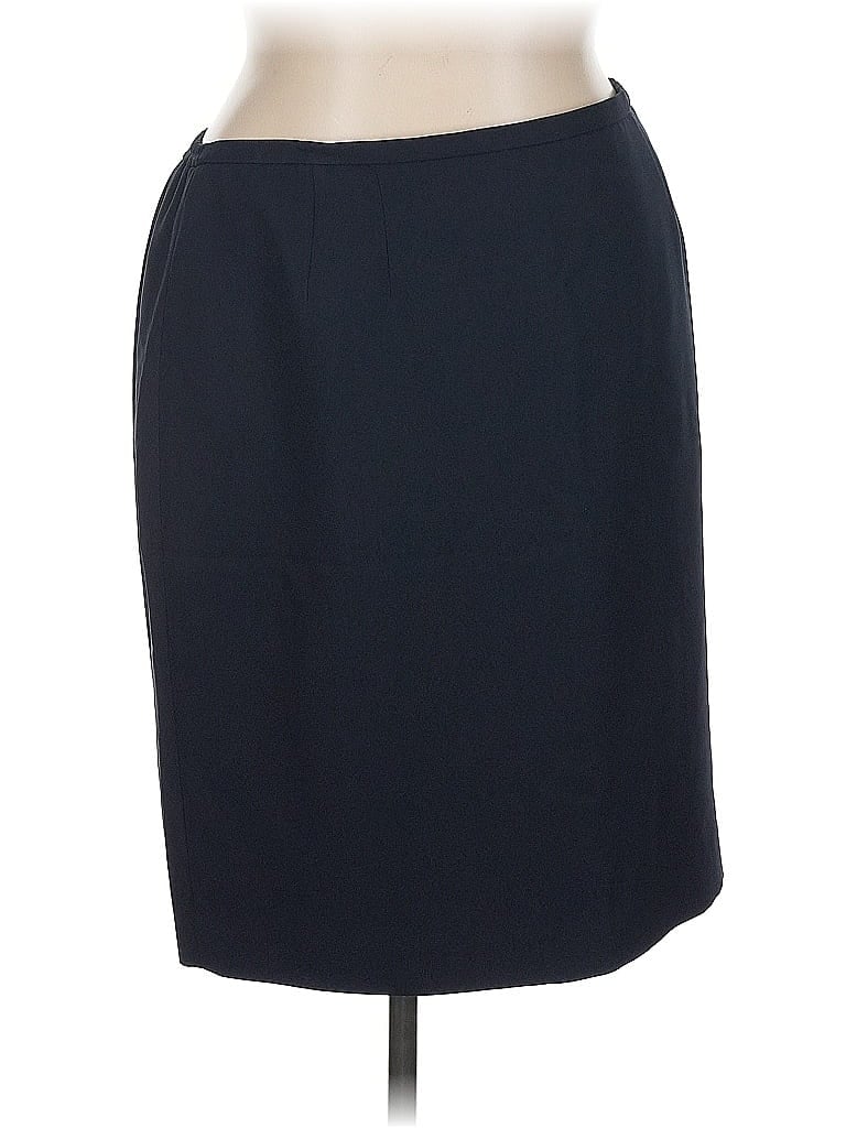 Pre-owned Casual Corner Formal Skirt In Blue