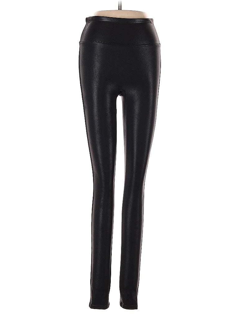 Pre-owned Spanx Active Pants In Black