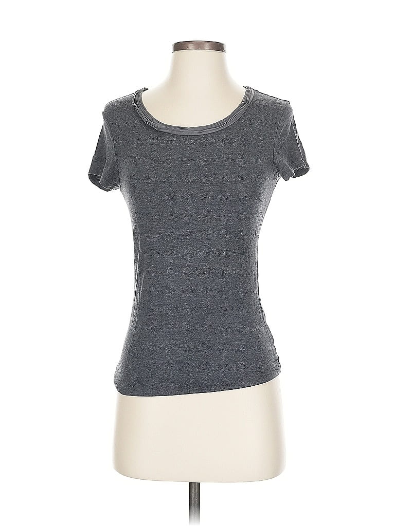 Pre-owned Assorted Brands Short Sleeve T-shirt In Gray