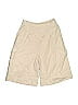 Nicholas 100% Linen Tan Pink Imani Shorts Size 4 - photo 1