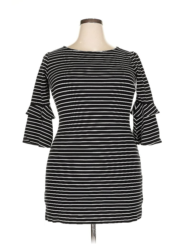 Pre-owned Ann Taylor Casual Dress In Black