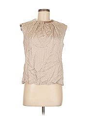 Worth New York Sleeveless Silk Top
