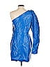 ROTATE 100% Polyurethane Blue Bess Dress Size 8 - photo 2