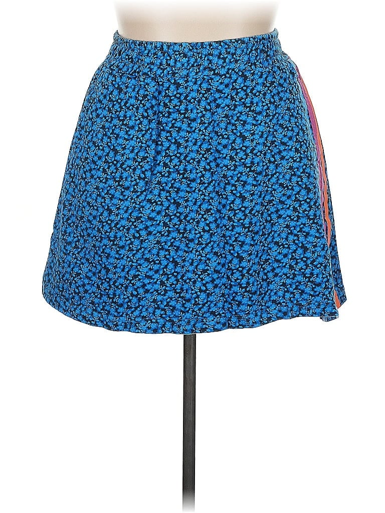 Pre-owned Addison Bay Casual Skirt In Blue
