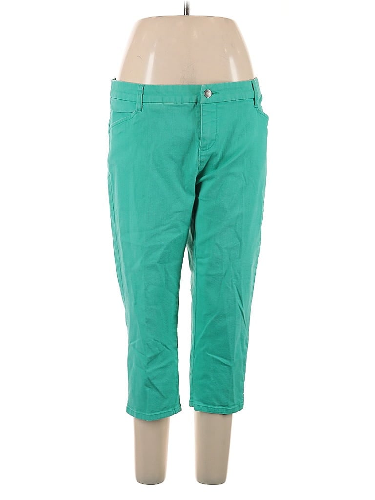 Pre-owned Garnet Hill Casual Pants In Blue