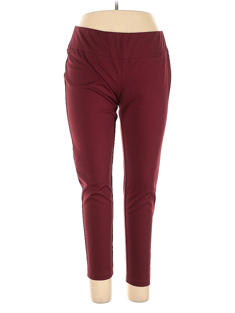 Pre-owned Soho Apparel Ltd Casual Pants In Burgundy