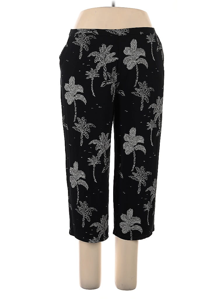 Pre-owned Jjill Casual Pants In Black