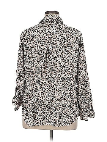 Velvet Heart Long Sleeve Button-Down Shirt (view 2)