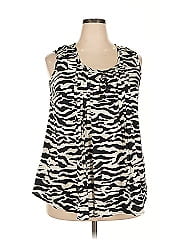 Roaman's Sleeveless Blouse
