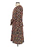 Halogen 100% Polyester Print Brown Casual Dress Size S - photo 5