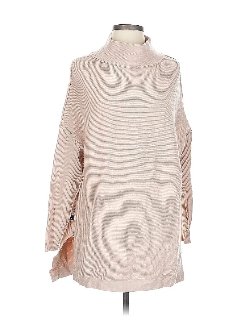 Pre-owned Assorted Brands Turtleneck Sweater In Brown