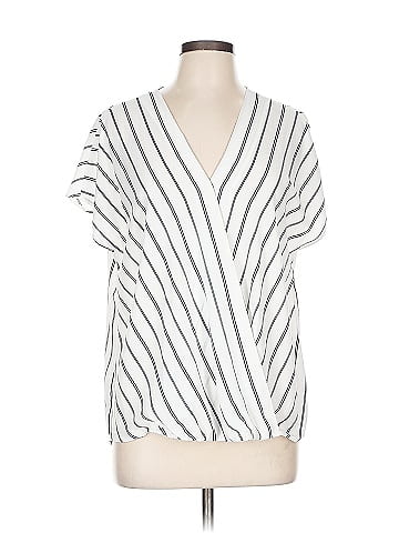 Adrianna Papell Short Sleeve Blouse (view 1)