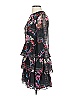 Bebe 100% Polyester Print Black Cocktail Dress Size XS - photo 5