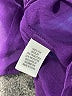 St. John 100% Silk Purple 3/4 Sleeve Silk Top Size L - photo 5