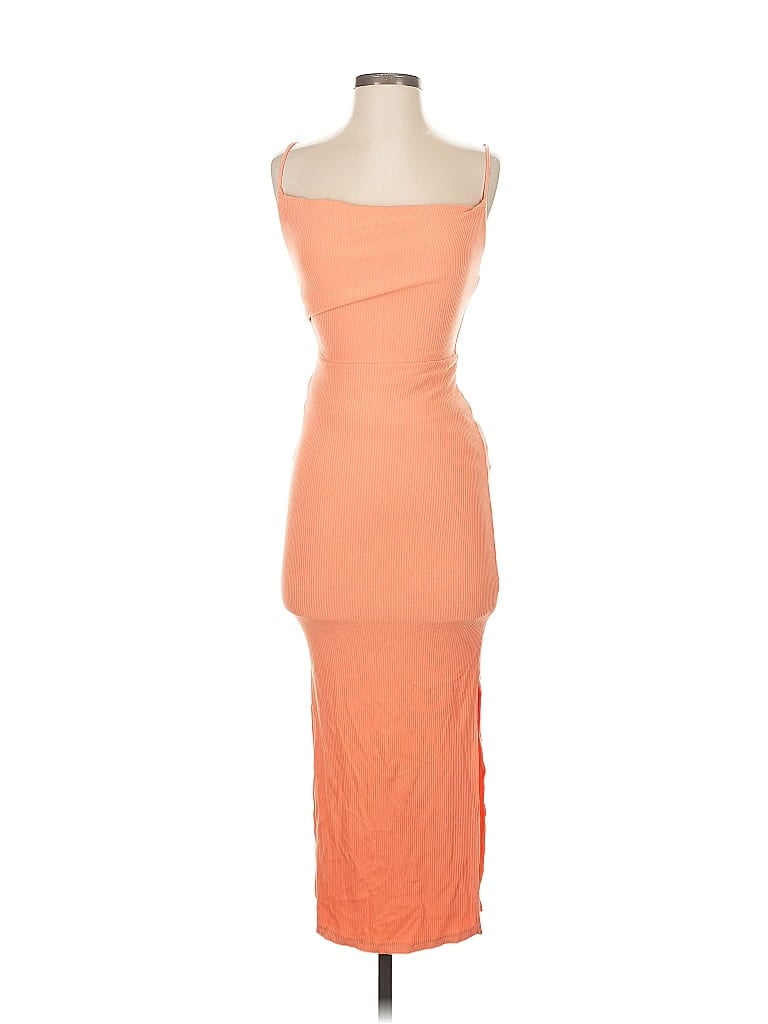 Pre-owned Hello Molly Cocktail Dress In Orange