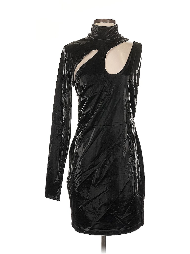 Pre-owned Rotate Birger Christensen Cocktail Dress In Black