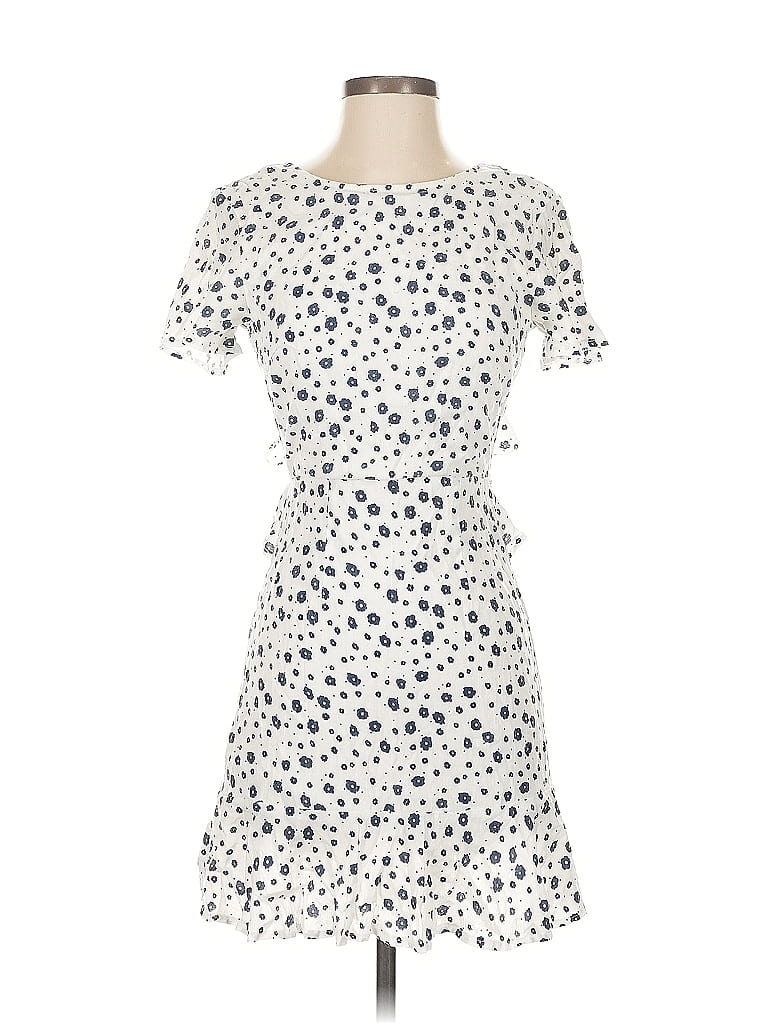 POLLY Pre-owned Casual Dress In White