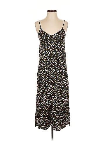 ATM Anthony Thomas Melillo Floral Printed Slip Dress (view 1)