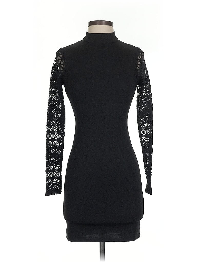 Pre-owned Lulus Cocktail Dress In Black