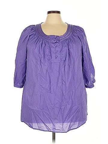 Lane Bryant 3/4 Sleeve Blouse (view 1)