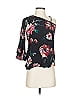1.State 100% Rayon Black 3/4 Sleeve Top Size XS - photo 1