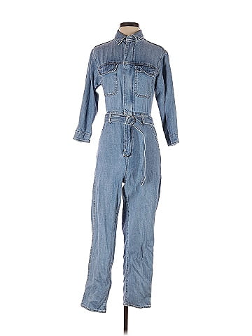Denim Forum Overalls (view 1)