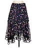 Jason Wu Collective 100% Polyester Floral Black Printed Layer Skirt Size 2 - photo 2