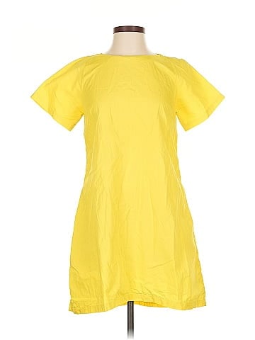 Osman Yousefzada Collective Yellow T-Shirt Dress (view 1)