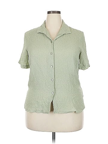 Notations Short Sleeve Silk Top (view 1)