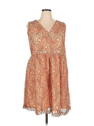 Lace & Mesh Cocktail Dress (view 1)