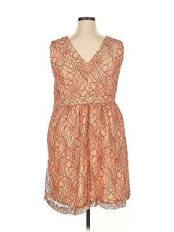 Lace & Mesh Cocktail Dress (view 2)
