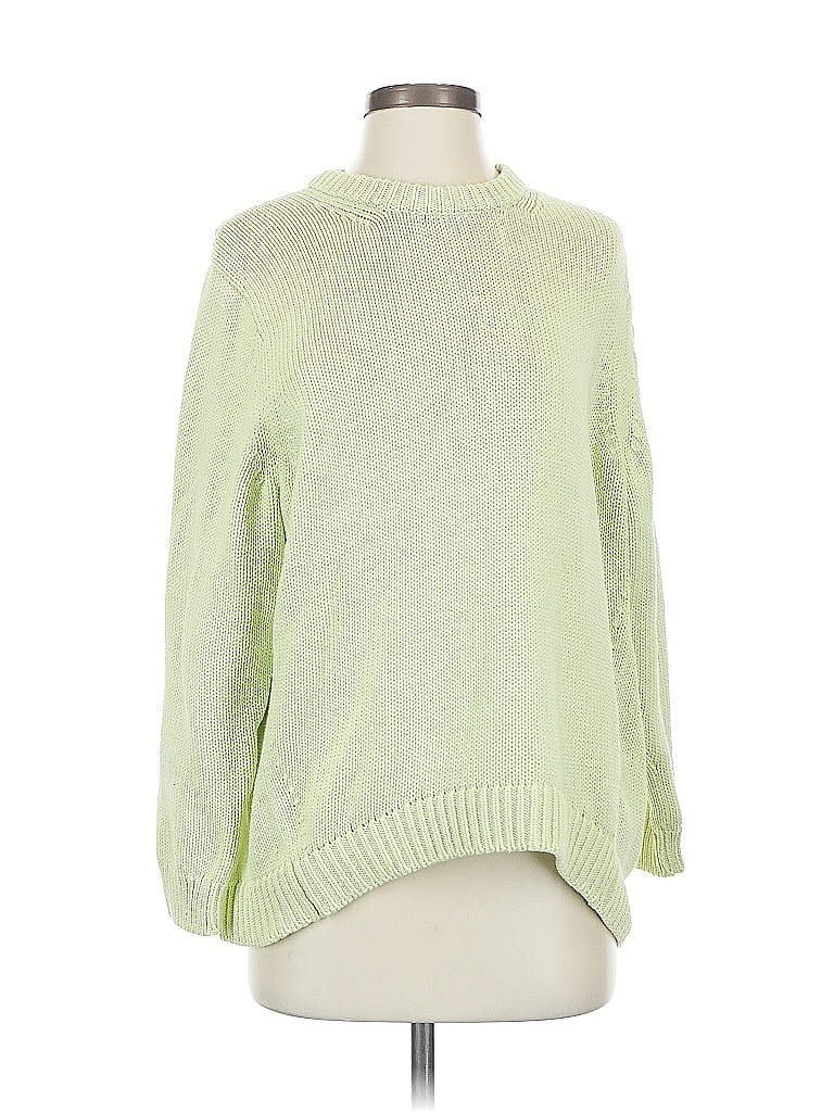 Pre-owned Banana Republic Factory Store Pullover Sweater In Green