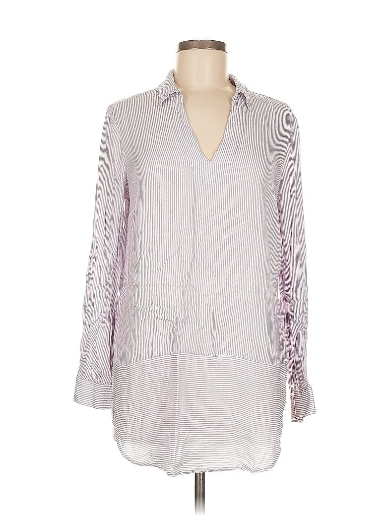 Pre-owned Cupio Long Sleeve Polo Shirt In Purple