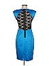 Black Halo Blue Cocktail Dress Size 8 - photo 2
