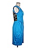 Black Halo Blue Cocktail Dress Size 8 - photo 3