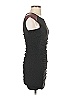 BCBGeneration 100% Polyester Graphic Black Gray Cocktail Dress Size 0 - photo 4