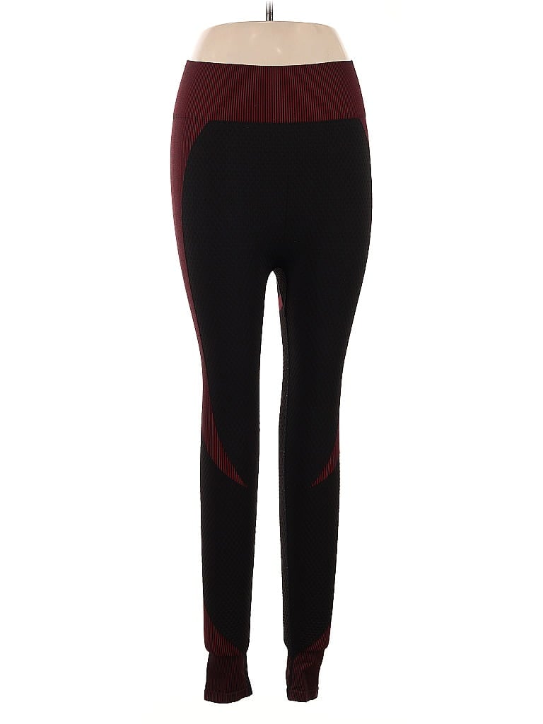 Pre-owned Unbranded Active Pants In Burgundy