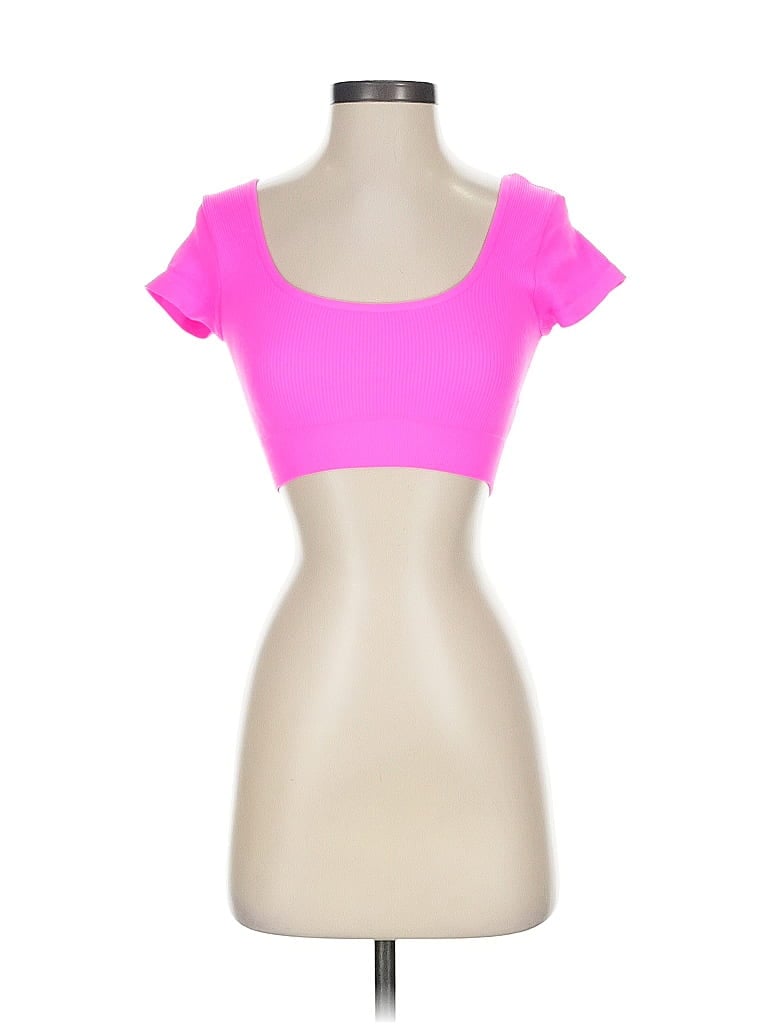 Pre-owned Aerie Sports Bra In Pink