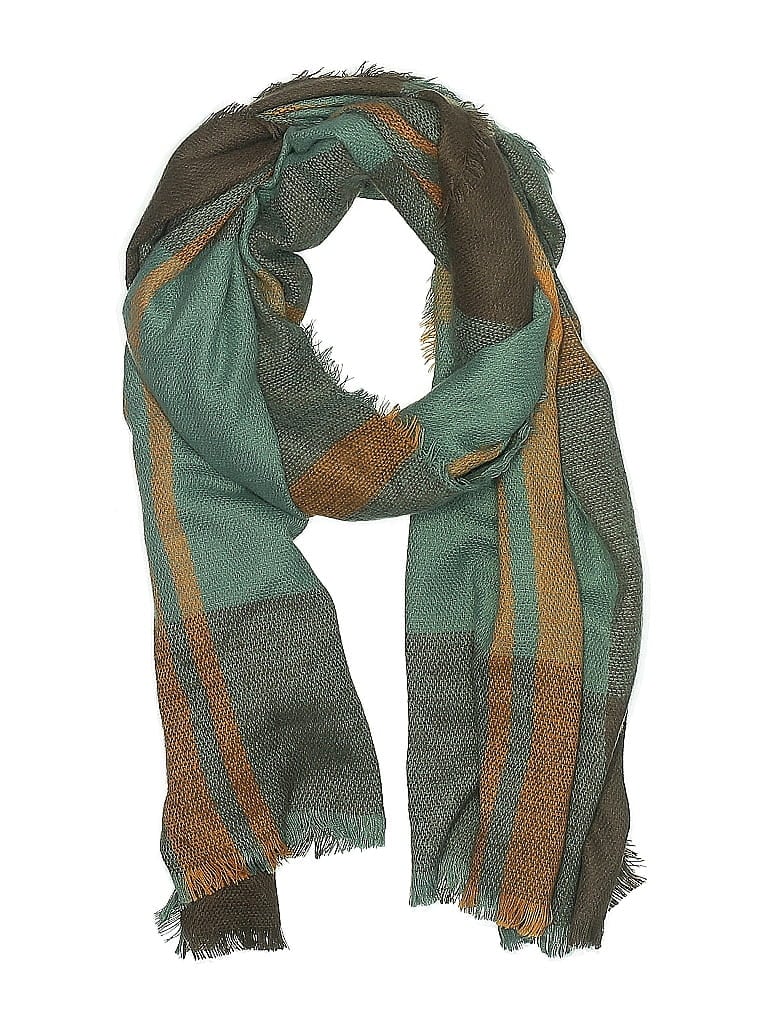Pre-owned Unbranded Scarf In Green