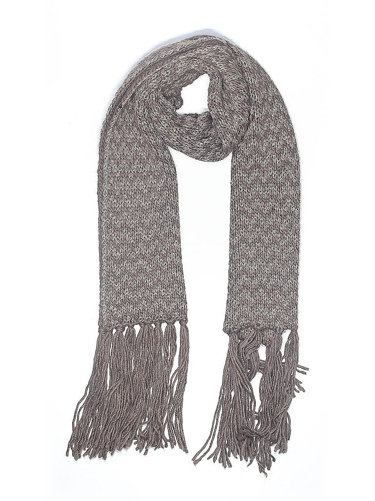 Pre-owned Express Scarf In Gray