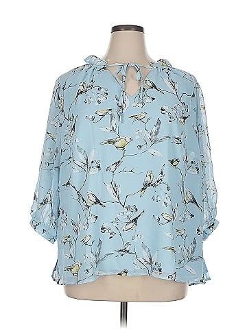 Grace 3/4 Sleeve Blouse (view 1)