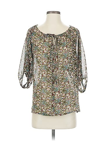 Pinky 3/4 Sleeve Blouse (view 1)