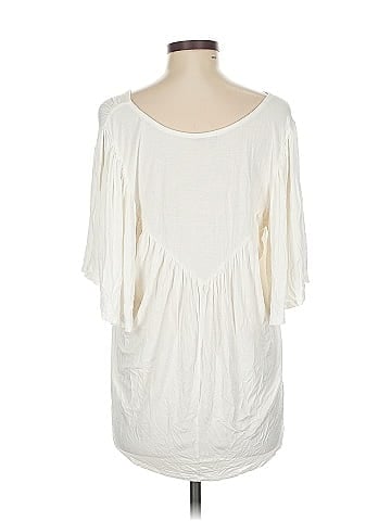 Bordeaux Short Sleeve Blouse (view 2)