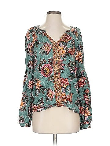FARM Rio for Anthropologie Long Sleeve T-Shirt (view 1)