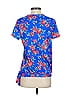 Lands' End Blue Short Sleeve Blouse Size XS - photo 2