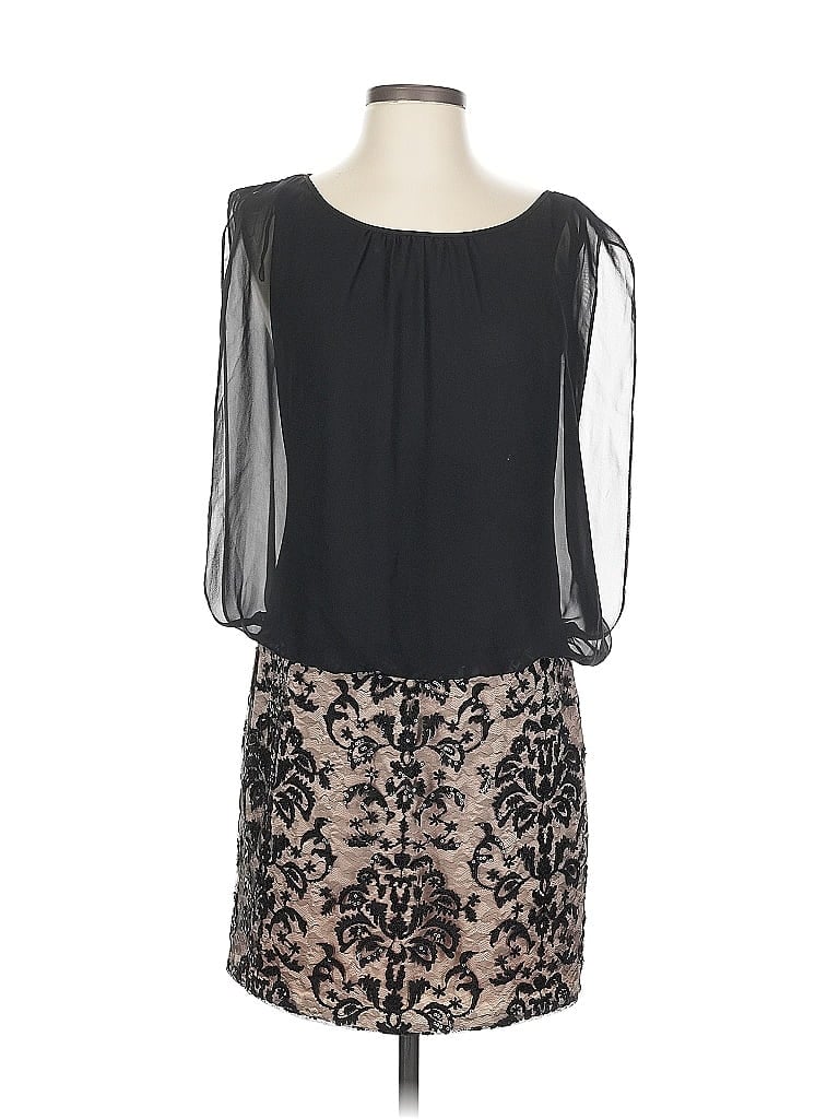 Pre-owned Aiden Cocktail Dress In Black