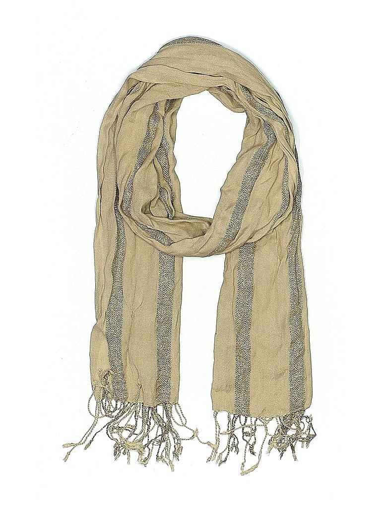 Pre-owned Unbranded Scarf In Gold