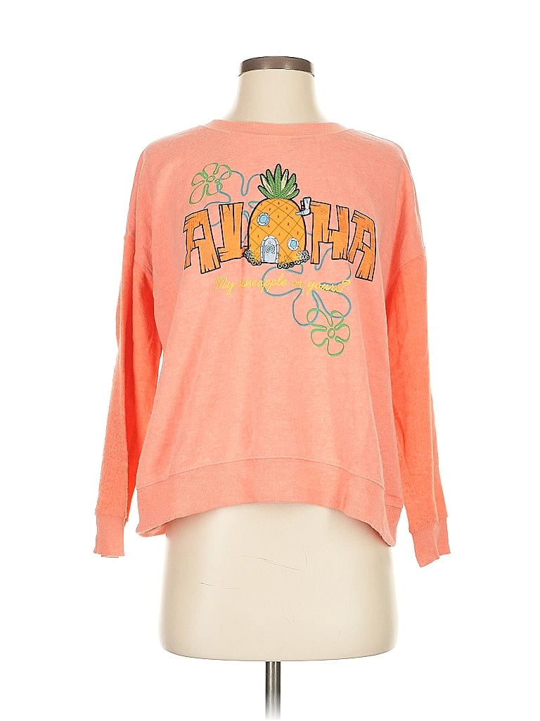 Pre-owned Nickelodeon Pullover Sweater In Orange