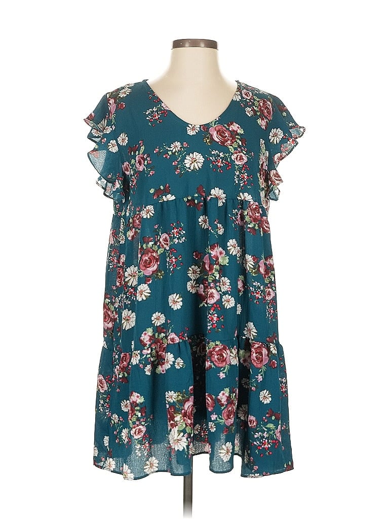 Pre-owned Emerald Casual Dress In Blue