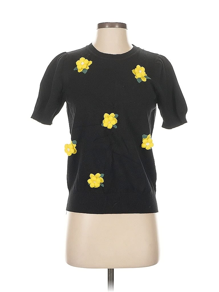 Pre-owned T Tahari Cardigan Sweater In Black